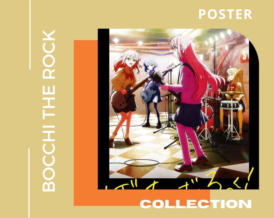 No No edit bocchi the rock poster - Bocchi The Rock Shop