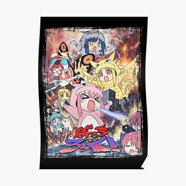 Bocchi the Rock Chibi Poster RB2706 product Offical bocchi the rock Merch