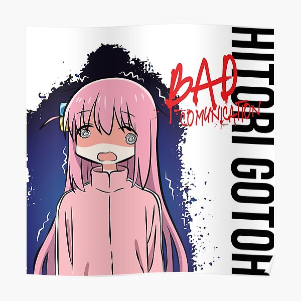 BOCCHI THE ROCK!: BAD COMUNICATION Poster RB2706 product Offical bocchi the rock Merch