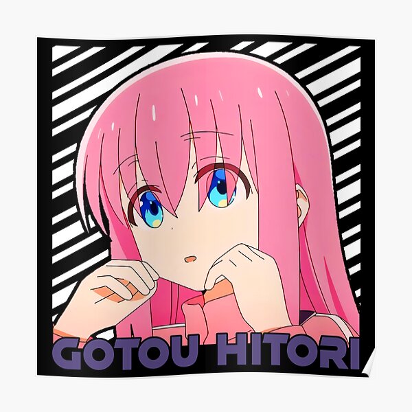Hitori gotou bocchi the rock Poster RB2706 product Offical bocchi the rock Merch