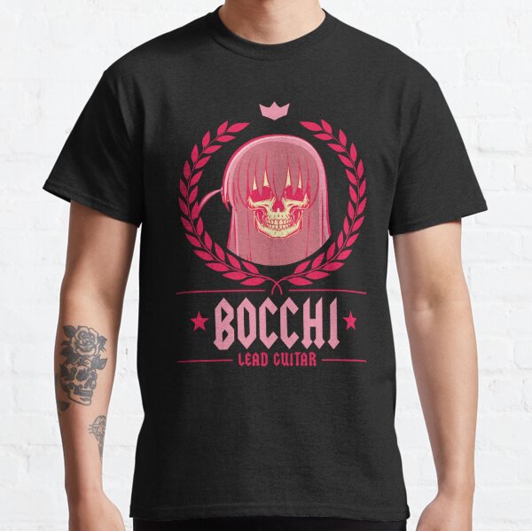 BOCCHI THE ROCK!: BOCCHI LEAD GUITAR Classic T-Shirt RB2706 product Offical bocchi the rock Merch