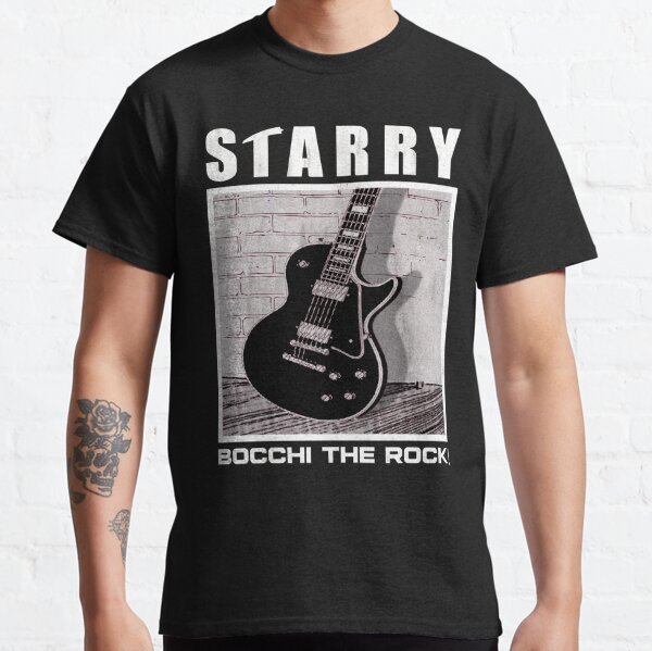 bocchi the rock starry Hitori Gotoh Classic T-Shirt RB2706 product Offical bocchi the rock Merch
