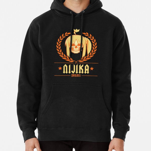 BOCCHI THE ROCK!: NIJIKA DRUMS Pullover Hoodie RB2706 product Offical bocchi the rock Merch