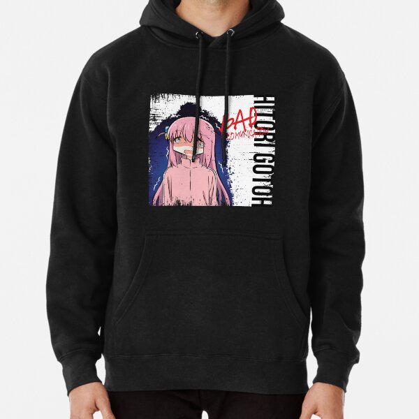 BOCCHI THE ROCK!: BAD COMUNICATION (GRUNGE STYLE) Pullover Hoodie RB2706 product Offical bocchi the rock Merch