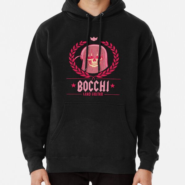 BOCCHI THE ROCK!: BOCCHI LEAD GUITAR (GRUNGE STYLE) Pullover Hoodie RB2706 product Offical bocchi the rock Merch