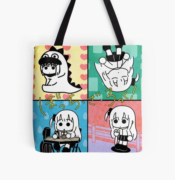 Bocchi The Rock! All Over Print Tote Bag RB2706 product Offical bocchi the rock Merch