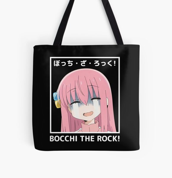 Bocchi the Rock! - Bocchi  Crying All Over Print Tote Bag RB2706 product Offical bocchi the rock Merch