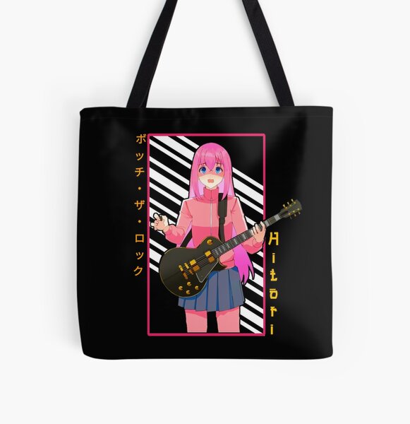 Bocchi the rock- hitori gotou All Over Print Tote Bag RB2706 product Offical bocchi the rock Merch