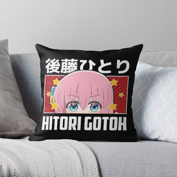 Bocchi the Rock Peeker Throw Pillow RB2706 product Offical bocchi the rock Merch