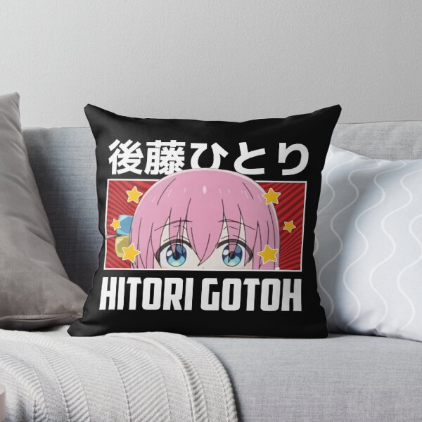 Bocchi the Rock Peeker Throw Pillow RB2706 product Offical bocchi the rock Merch