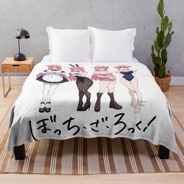 Bocchi the Rock Pack Throw Blanket RB2706 product Offical bocchi the rock Merch