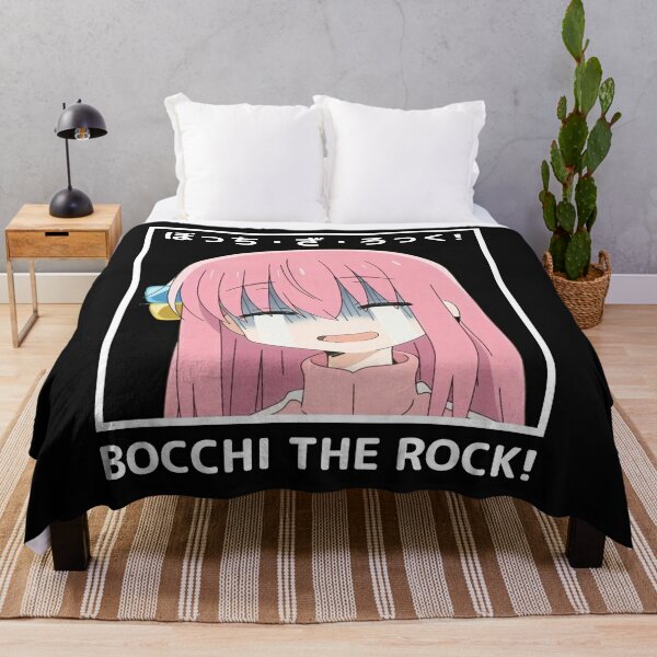 Bocchi the Rock! - Bocchi  Crying Throw Blanket RB2706 product Offical bocchi the rock Merch
