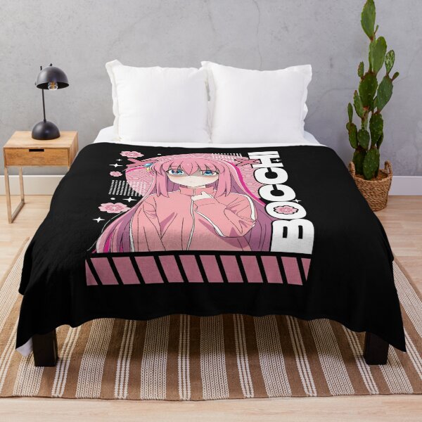 Bocchi the Rock Throw Blanket RB2706 product Offical bocchi the rock Merch