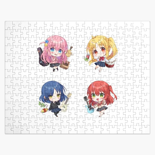 Bocchi the Rock Chibi Pack Jigsaw Puzzle RB2706 product Offical bocchi the rock Merch