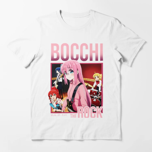 ssrcoslim fit t shirtflatlayf 2 - Bocchi the Rock Merch