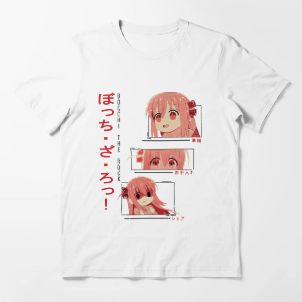 ssrcoslim fit t shirtflatlayf - Bocchi the Rock Merch